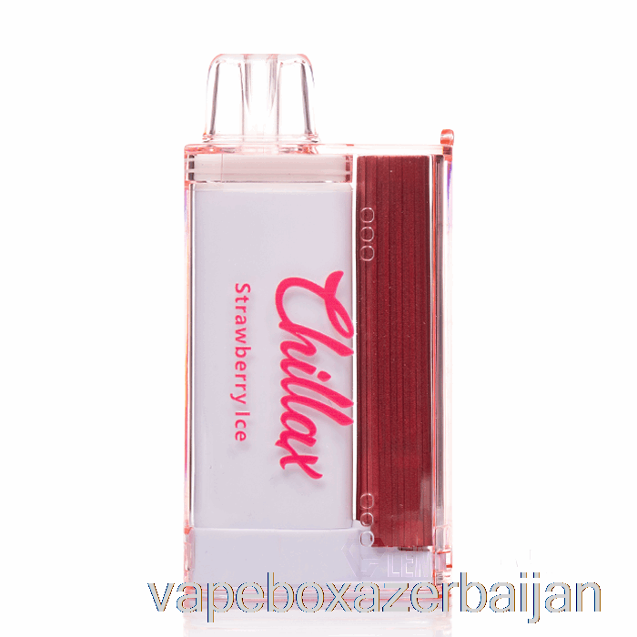 E-Juice Vape Chillax 15000 Disposable Strawberry Ice